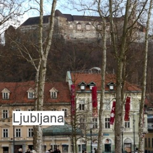 SLOVENIA - orasul  LJUBLJANA (I) 