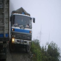 Bolivia - Estradas em Montanhas