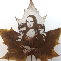 Lorenzo Duran leaf art...
