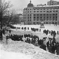 Bucurestiul in iarna lui 1954