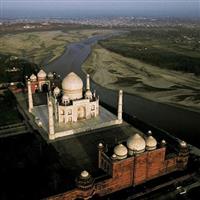 India_Agra_Taj Mahal-Fotografii  AirPano
