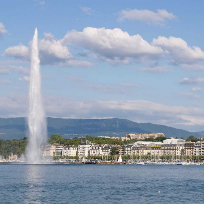 In jurul lacului Geneva