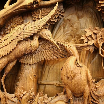 Minunatii sculptate in lemn
