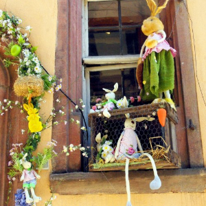 Des villes touristiques alsaciennes parées pour Pâques