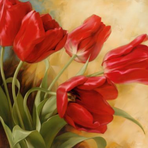 Igor Levashov - Peintre de fleurs