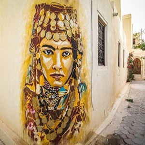 Photos de Djerbahood, le village tunisien redécoré par le street art