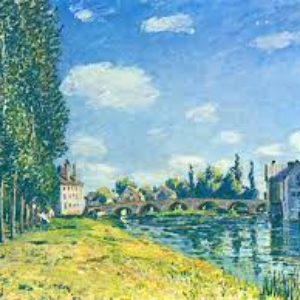 Oeuvres impressionnistes d'Alfred Sisley