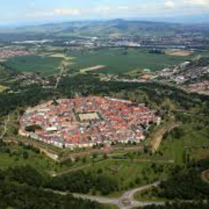 L'Alsace bossue vue du ciel avec un drone