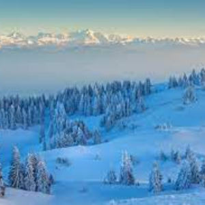 Les vallées vosgiennes revêtent leur manteau blanc