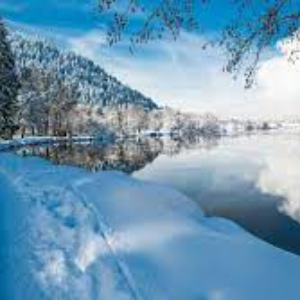 Paysages des hautes Vosges sous la neige