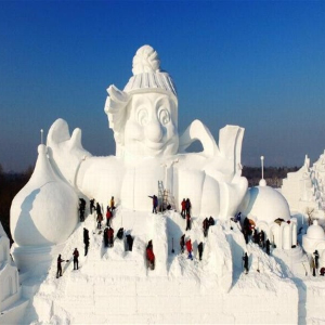 Festivalul sculpturilor de gheață și zăpadă din Harbin