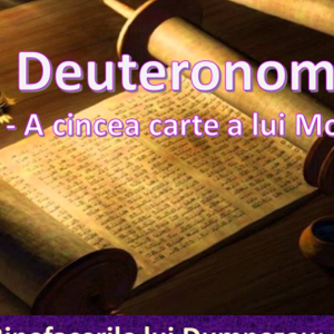 Biblie Vechiul Testament -Deuteronomul  Capitolul 1