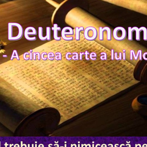 Biblie Vechiul Testament -Deuteronomul  Capitolul 7