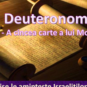 Biblie Vechiul Testament -Deuteronomul  Capitolul 9