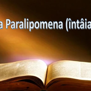 Biblie Vechiul Testament - Cartea întâia Paralipomena (întâia a Cronicilor) Capitolul 25
