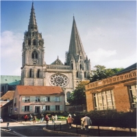 Catedrala din Chartres (Franta) 