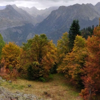Le Pyrenees en automne