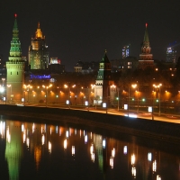PAYSAGE - MOSCOU BY NIGHT 