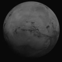 Planeta Marte la 27 august 2012