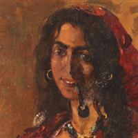 La femme en rouge69, Romanian painters