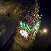 London-from-above-at-night
