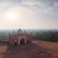 Agra_Taj Mahal_Aerial Photos