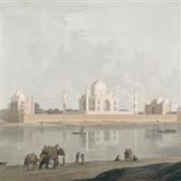Agra-Vintage Photographs of Taj Mahal