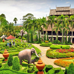 Jardin botanique tropical de Nong Thaïlande