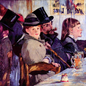 Cafenele, baruri si restaurante in pictura