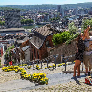 Liège, ville francophone de l'est de la Belgique