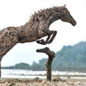 Sculptures en bois flotté de James Doran-Webb