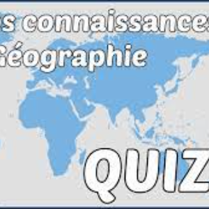 Quiz - La géographie