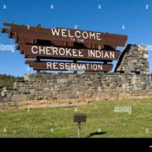Welcome Cherokee  Indian resevation