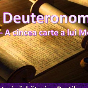 Biblie Vechiul Testament -Deuteronomul  Capitolul 16